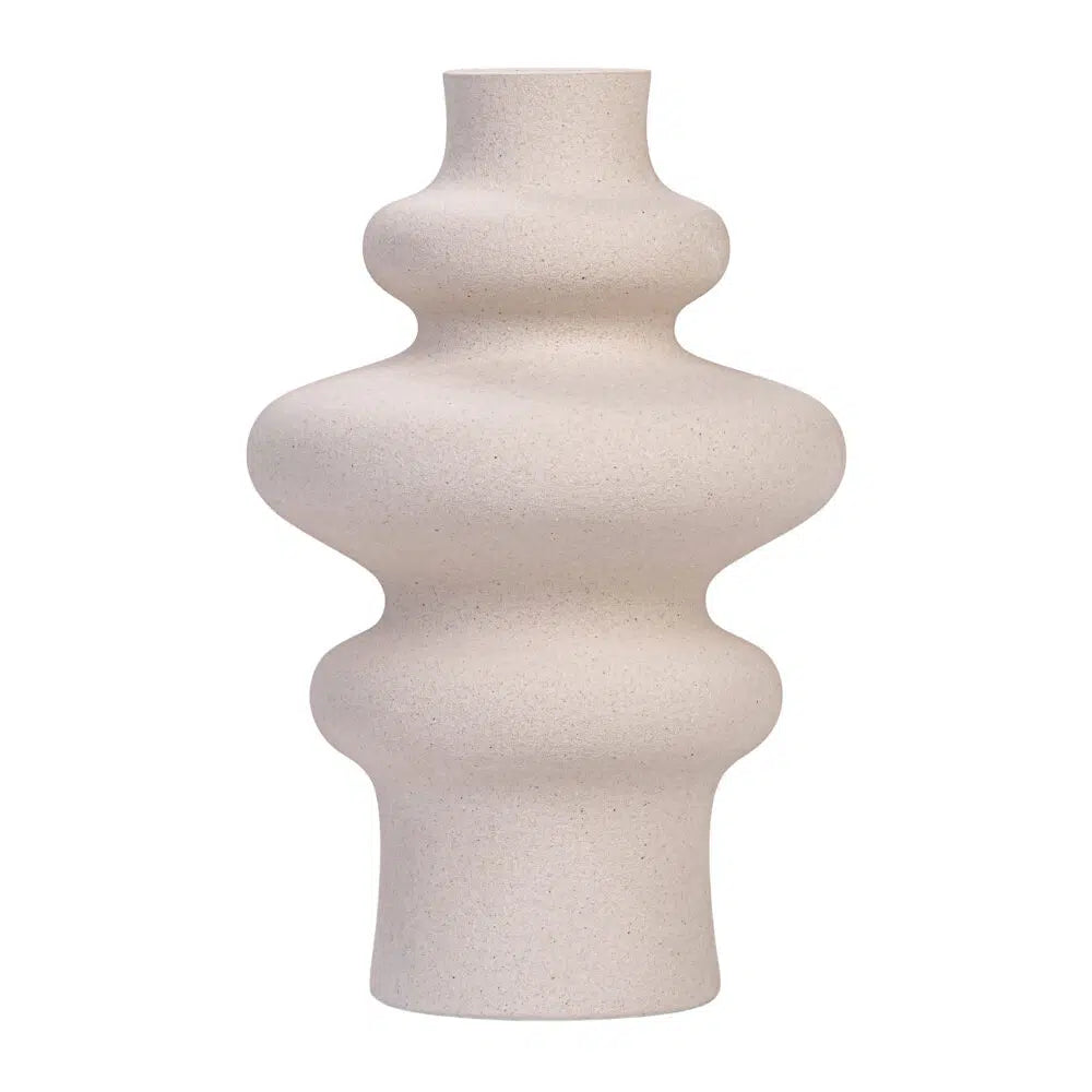 Lio - Vase – Ceramic – 21 cm – Beige